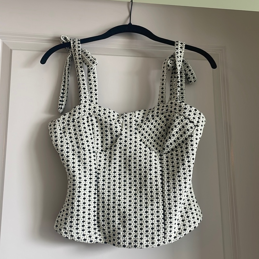 Free people tank top with adjustable straps